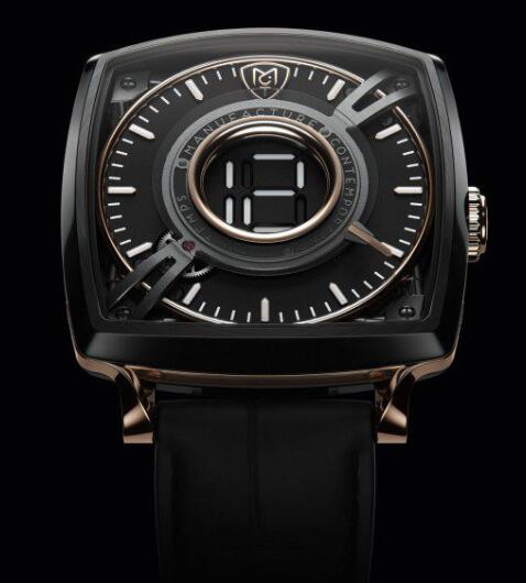 MCT Replica Watch Dodekal One - D110 BLACK PINK GOLD SQ43 D110 AB PG 01